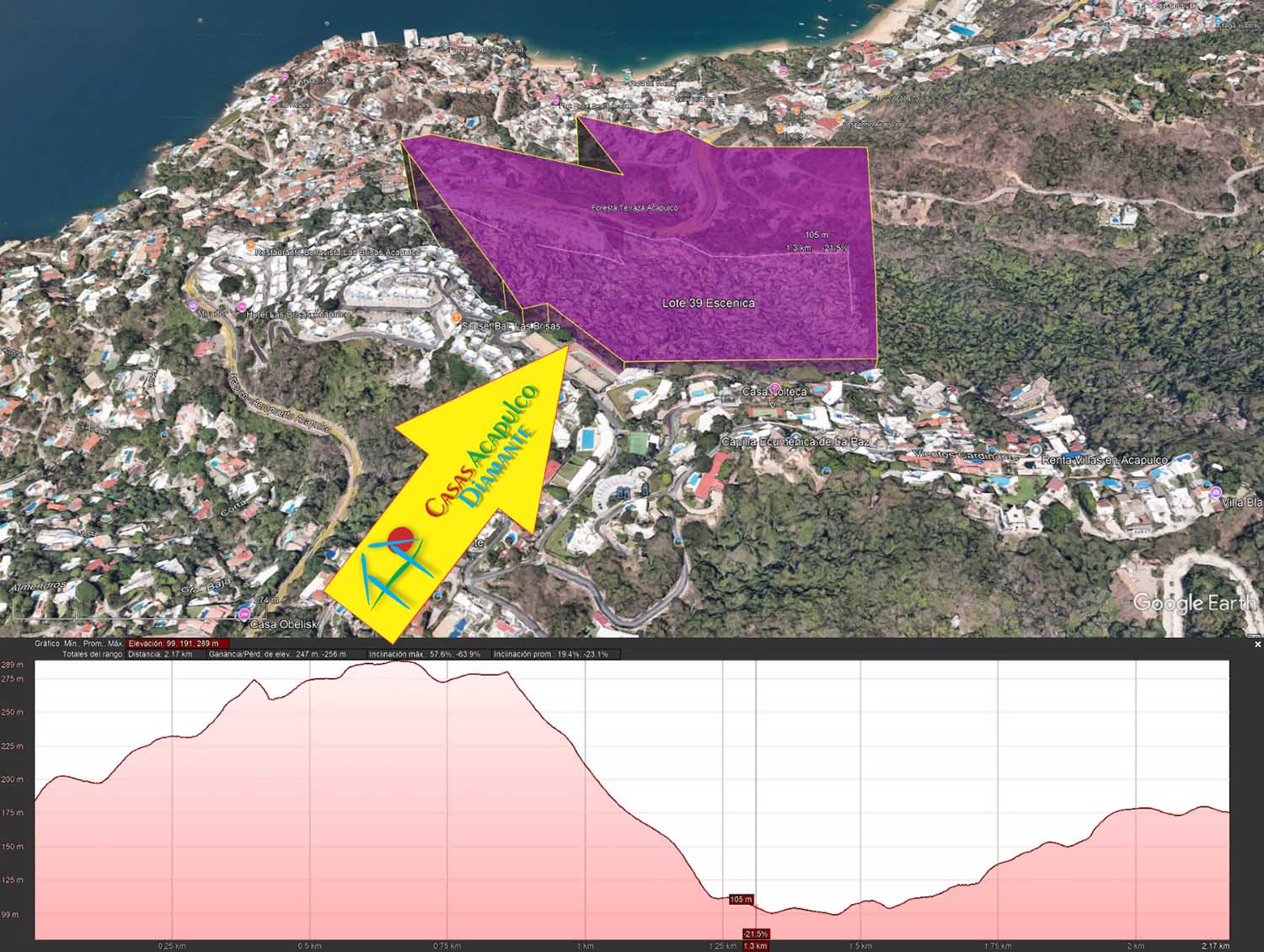 Terreno Lote 39 Escénica - Ubicación satelital y entorno 6